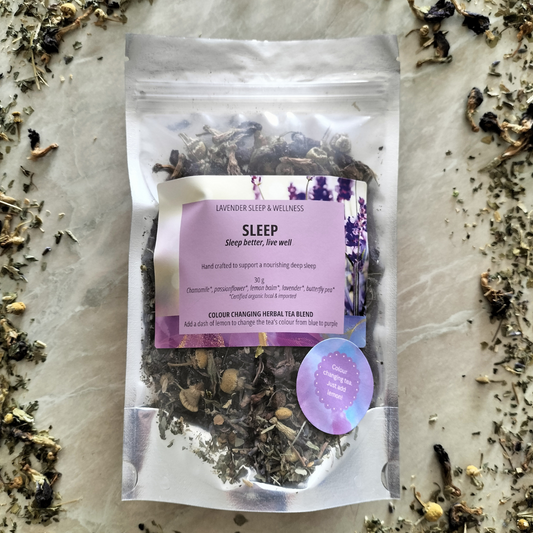 Lavender Sleep and Wellness SLEEP colour changing tea