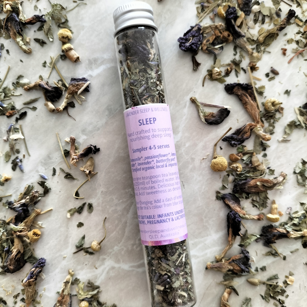 Lavender Sleep and Wellness SLEEP colour changing tea