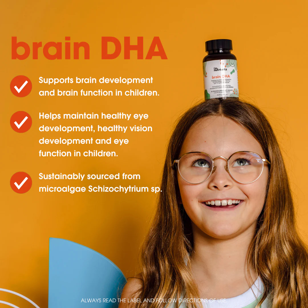 I'm Nutrients Brain DHA for Kids - chewable soft gelatin capsule